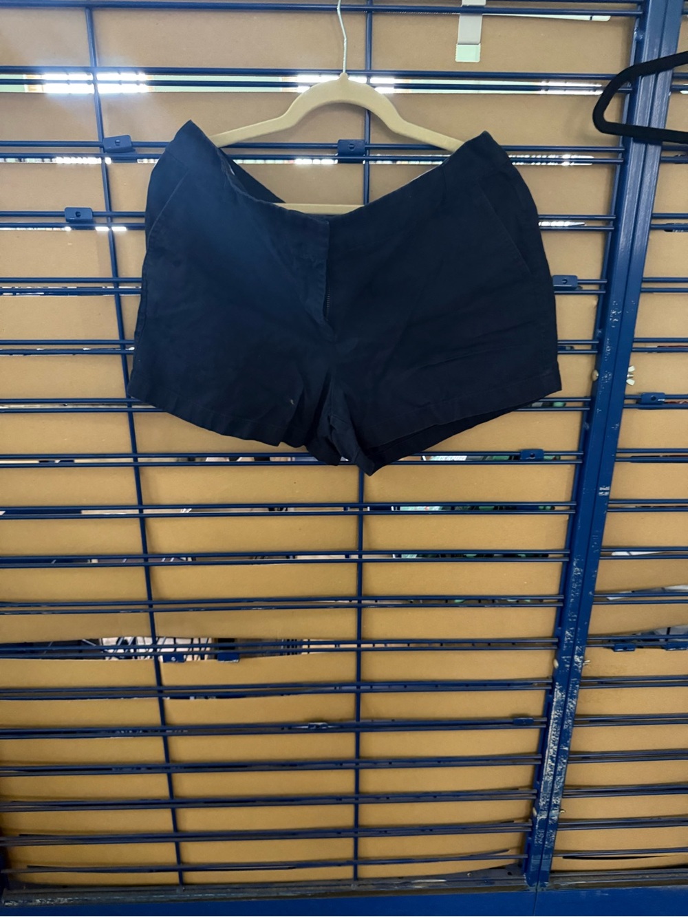 J. Crew Black High-Waist Dress Shorts